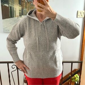 Super soft zip up cardigan